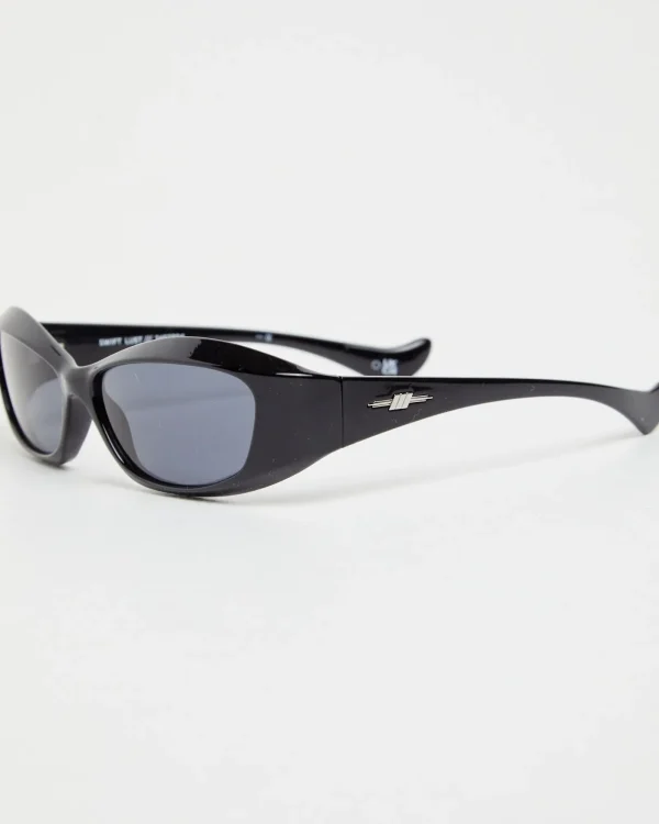 Outlet LE SPECS Swift Lust Sunglasses Black/Smoke