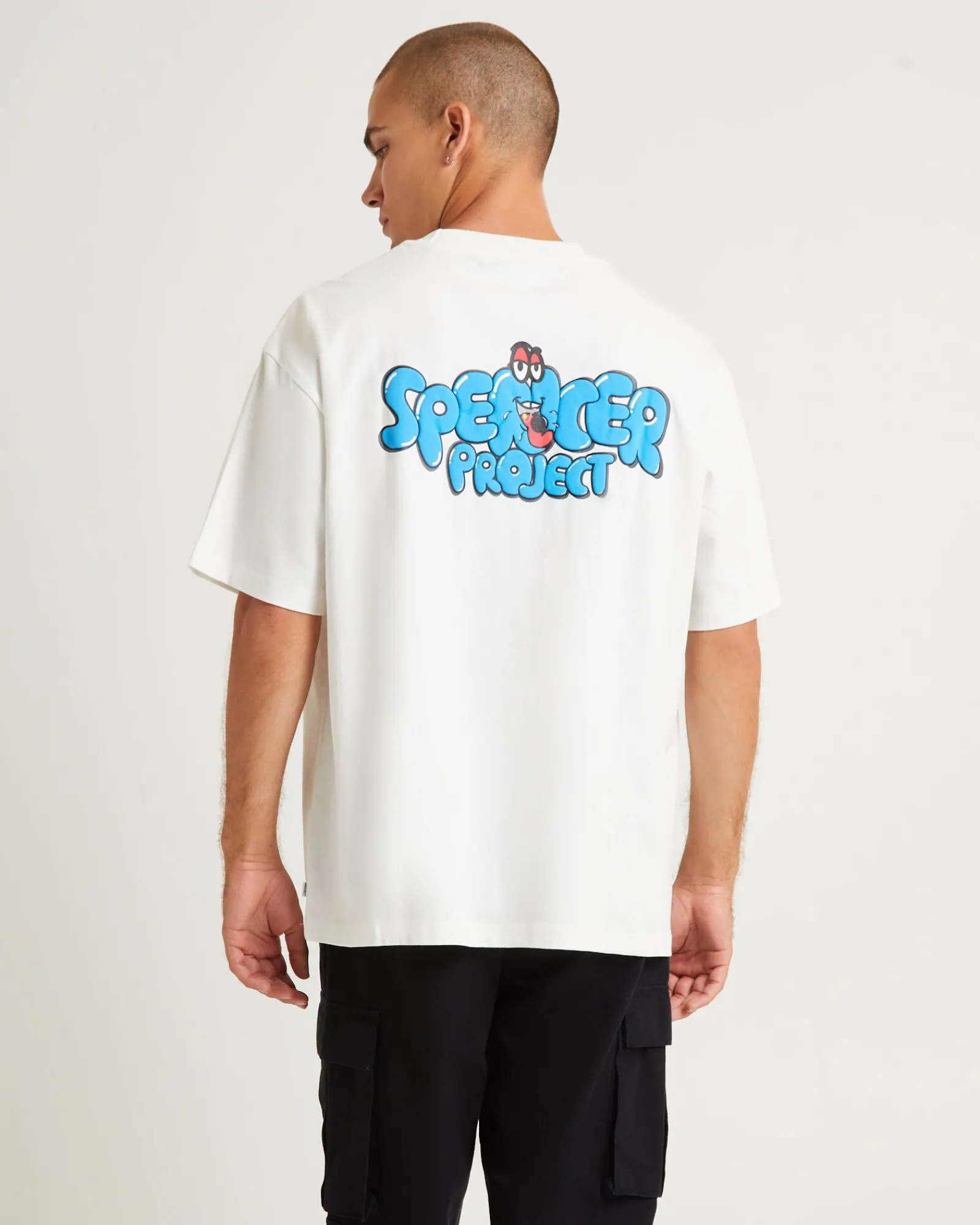 tagger_short_sleeve_tshir_0.webp Store SPENCER PROJECT Tagger Short Sleeve T-Shirt White