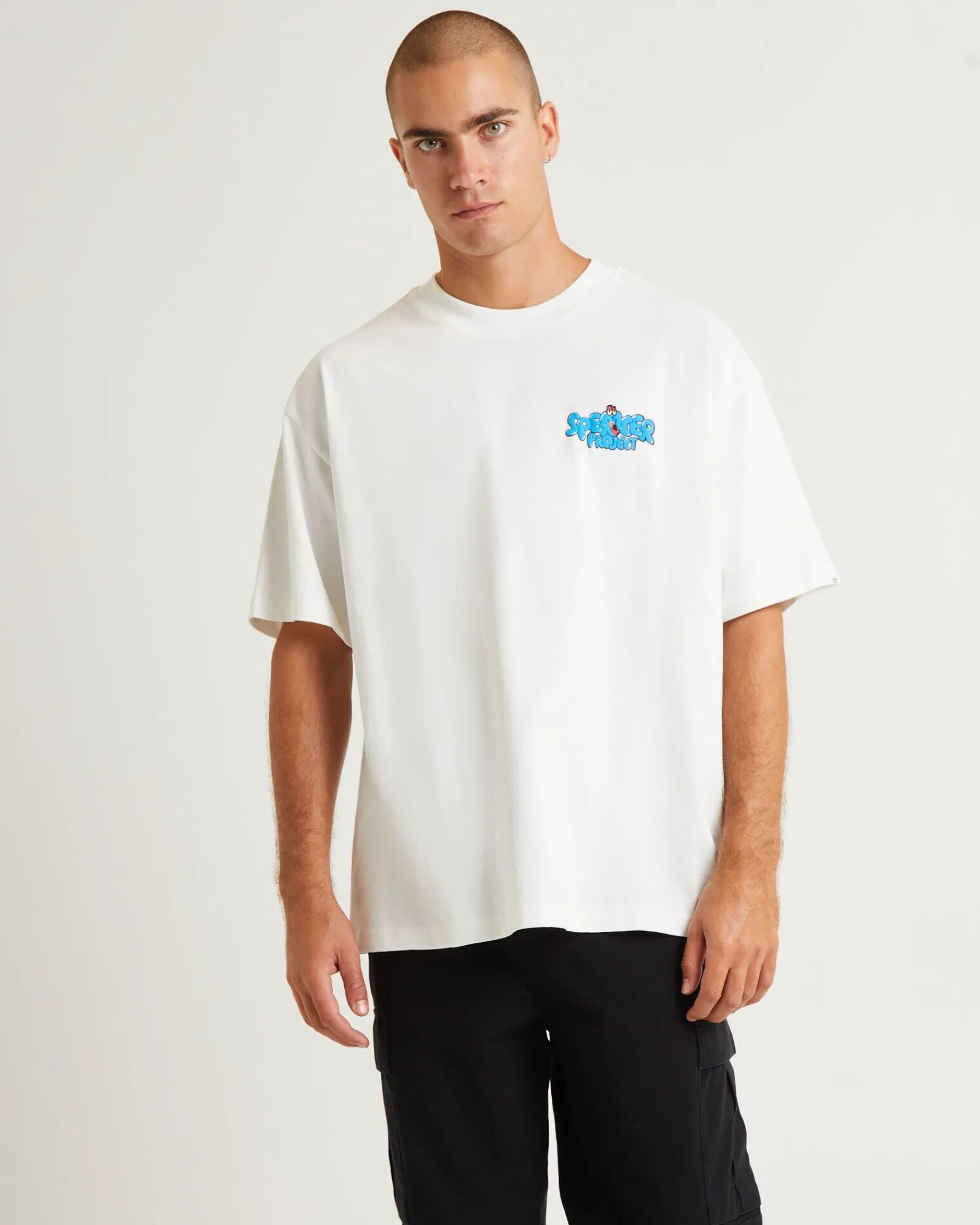 tagger_short_sleeve_tshir_1.webp Store SPENCER PROJECT Tagger Short Sleeve T-Shirt White