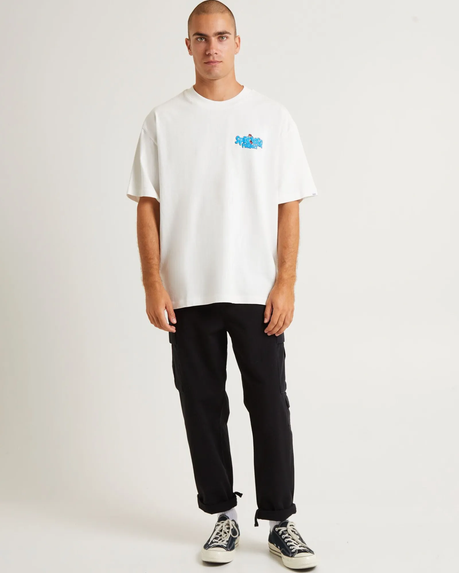 tagger_short_sleeve_tshir_2.webp Store SPENCER PROJECT Tagger Short Sleeve T-Shirt White