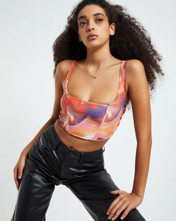 Hot LOVE NOTES Tampa Strappy Corset Assorted