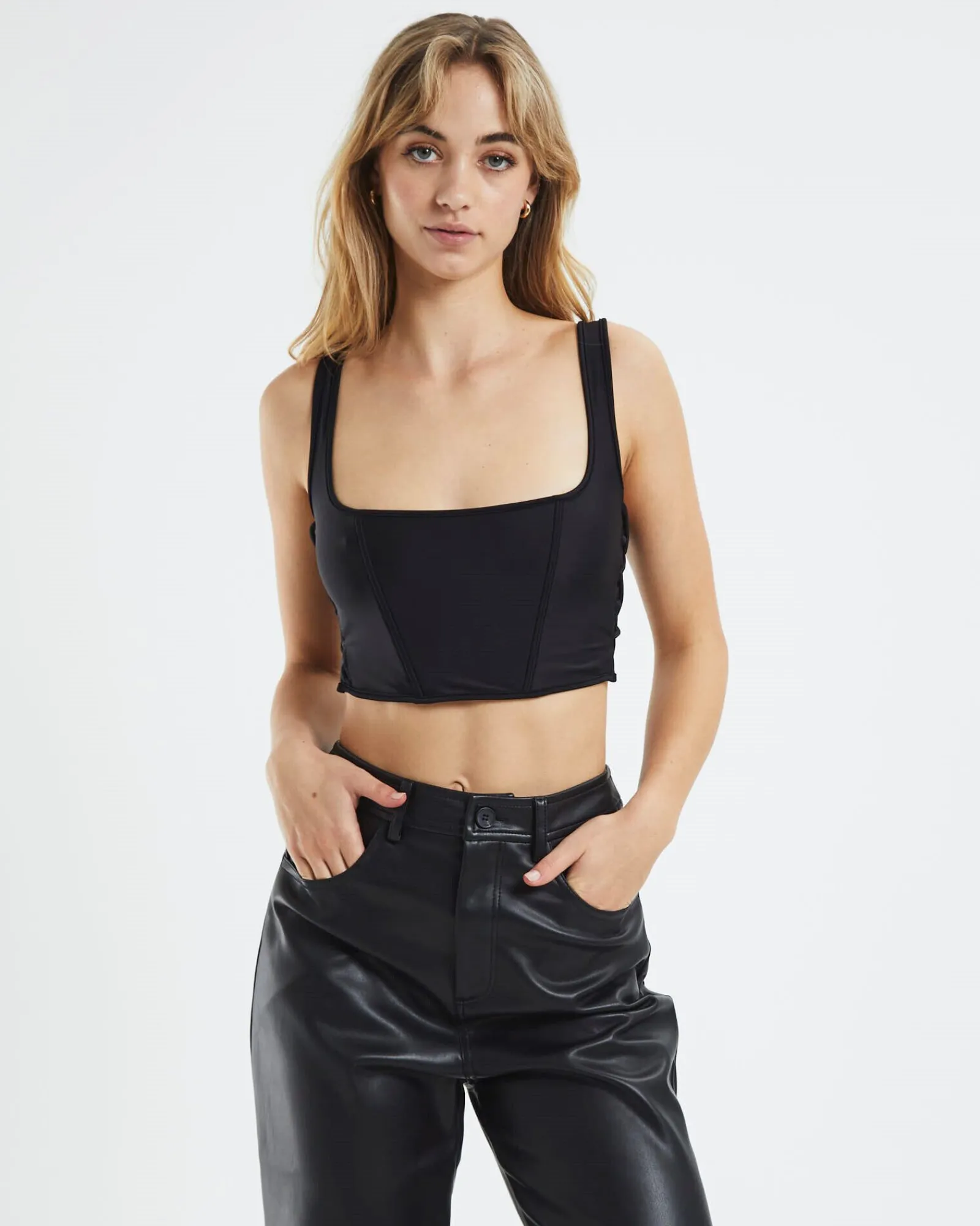 tampa_strappy_corset_blac_1.webp Fashion LOVE NOTES Tampa Strappy Corset Black
