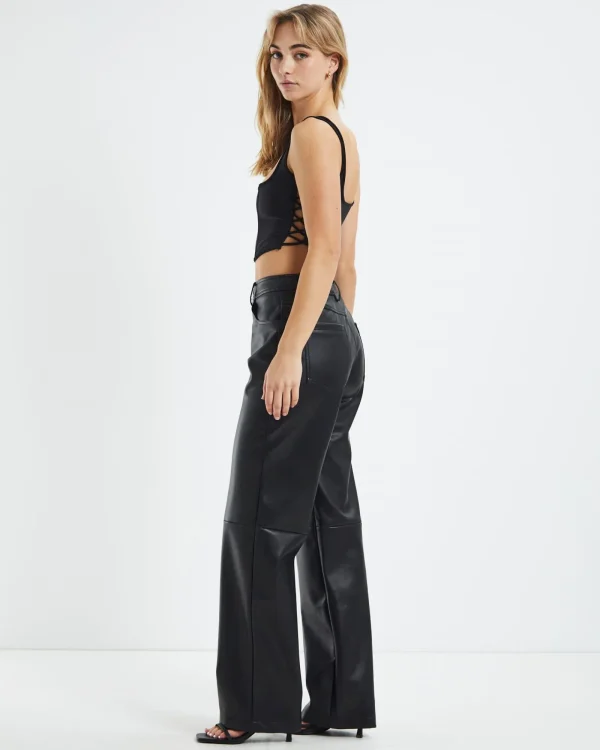 Fashion LOVE NOTES Tampa Strappy Corset Black