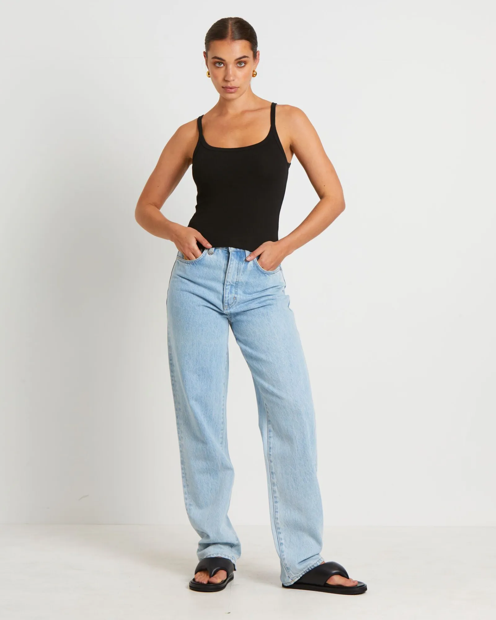 tank_top_in_black_2.webp Hot GENERAL PANTS CO. BASICS Tank Top In Black