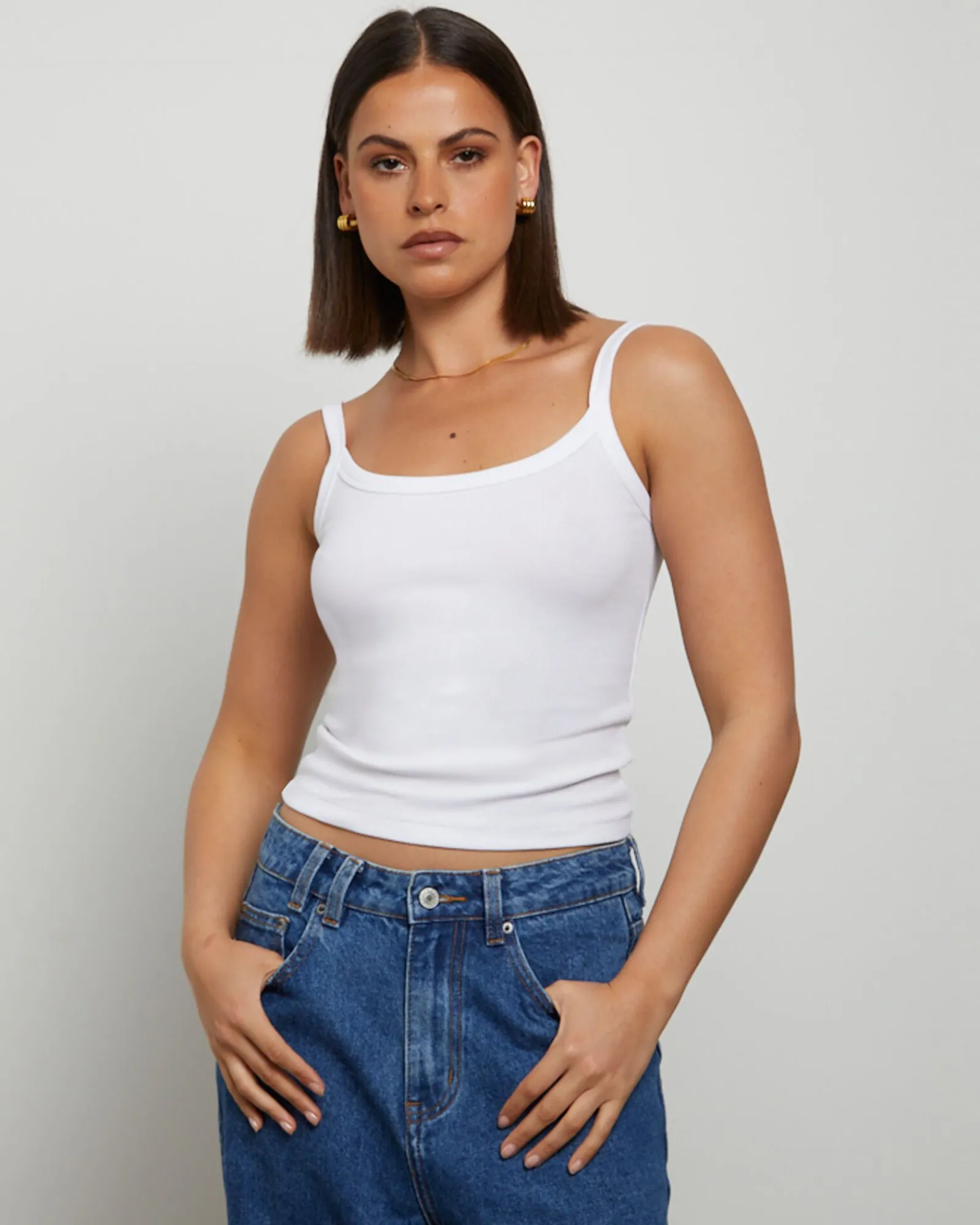 tank_top_in_white_0.webp Discount GENERAL PANTS CO. BASICS Tank Top In White