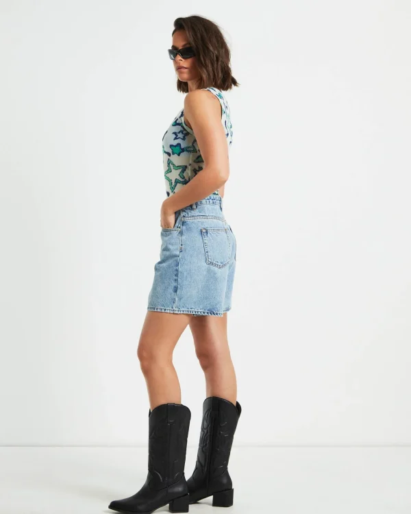 Shop NEON HART Teagan Print Mesh Tank Top In Assorted