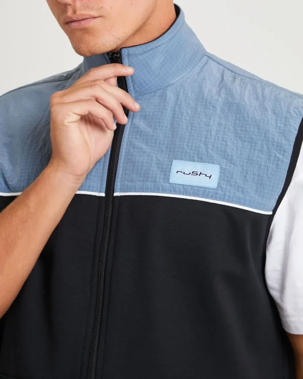Store RUSTY Tekkers Unisex Fleece Vest Coal
