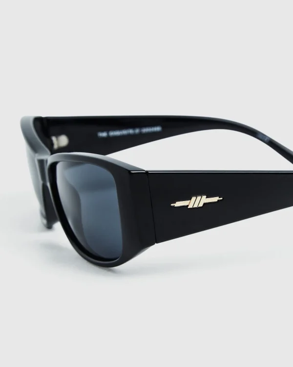 Hot LE SPECS The Exquisite Sunglasses Black Smoke Mono