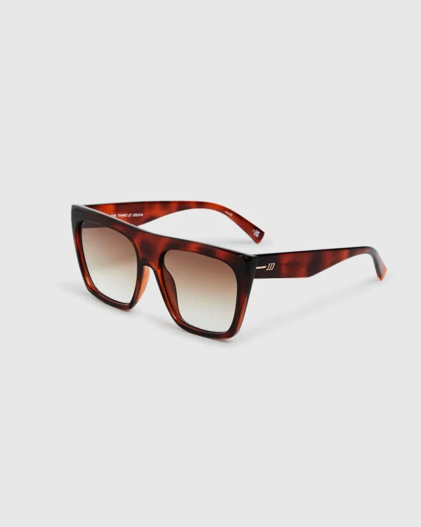 Best Sale LE SPECS The Thirst Sunglasses Grad Brown