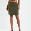 Fashion NEON HART Tibby Utility Skirt Khaki