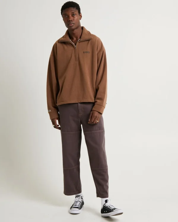 Discount INSIGHT Timer Canvas Double Knee Pants Brown