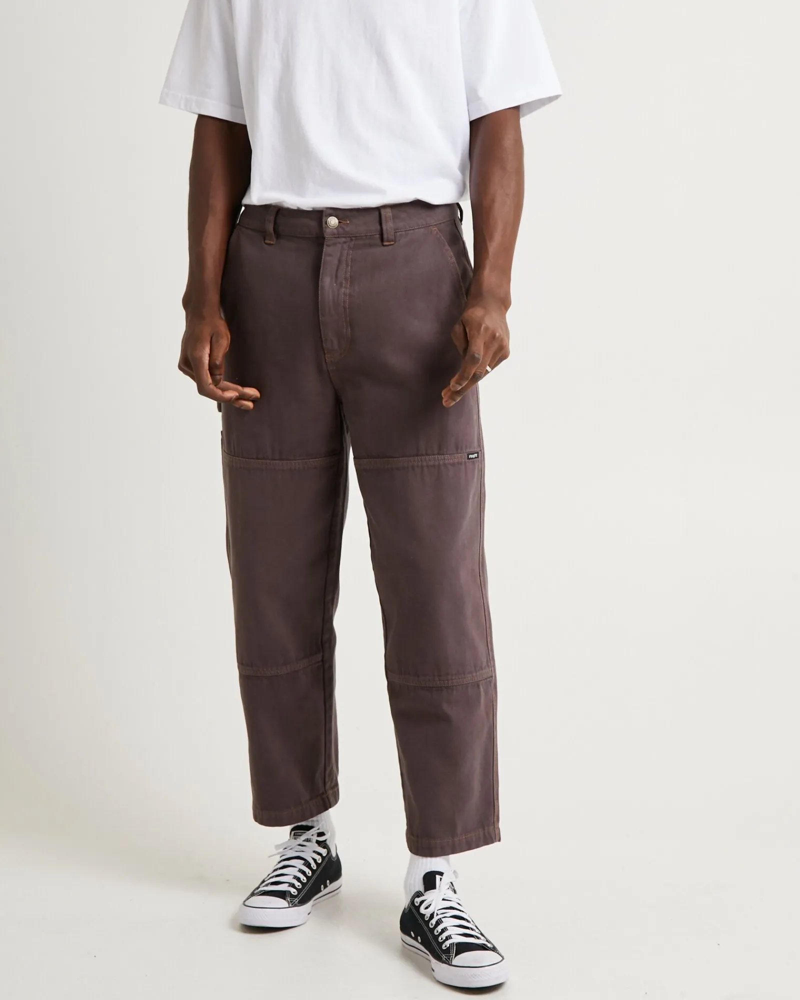 timer_canvas_double_knee__3-1.webp Discount INSIGHT Timer Canvas Double Knee Pants Brown