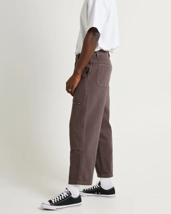Discount INSIGHT Timer Canvas Double Knee Pants Brown