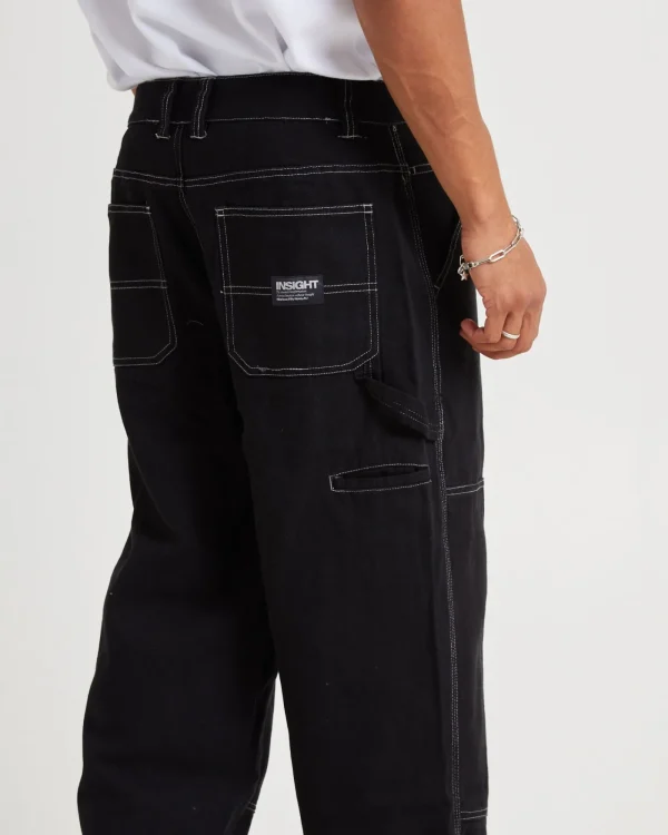 Hot INSIGHT Timer Canvas Double Knee Pants Brown