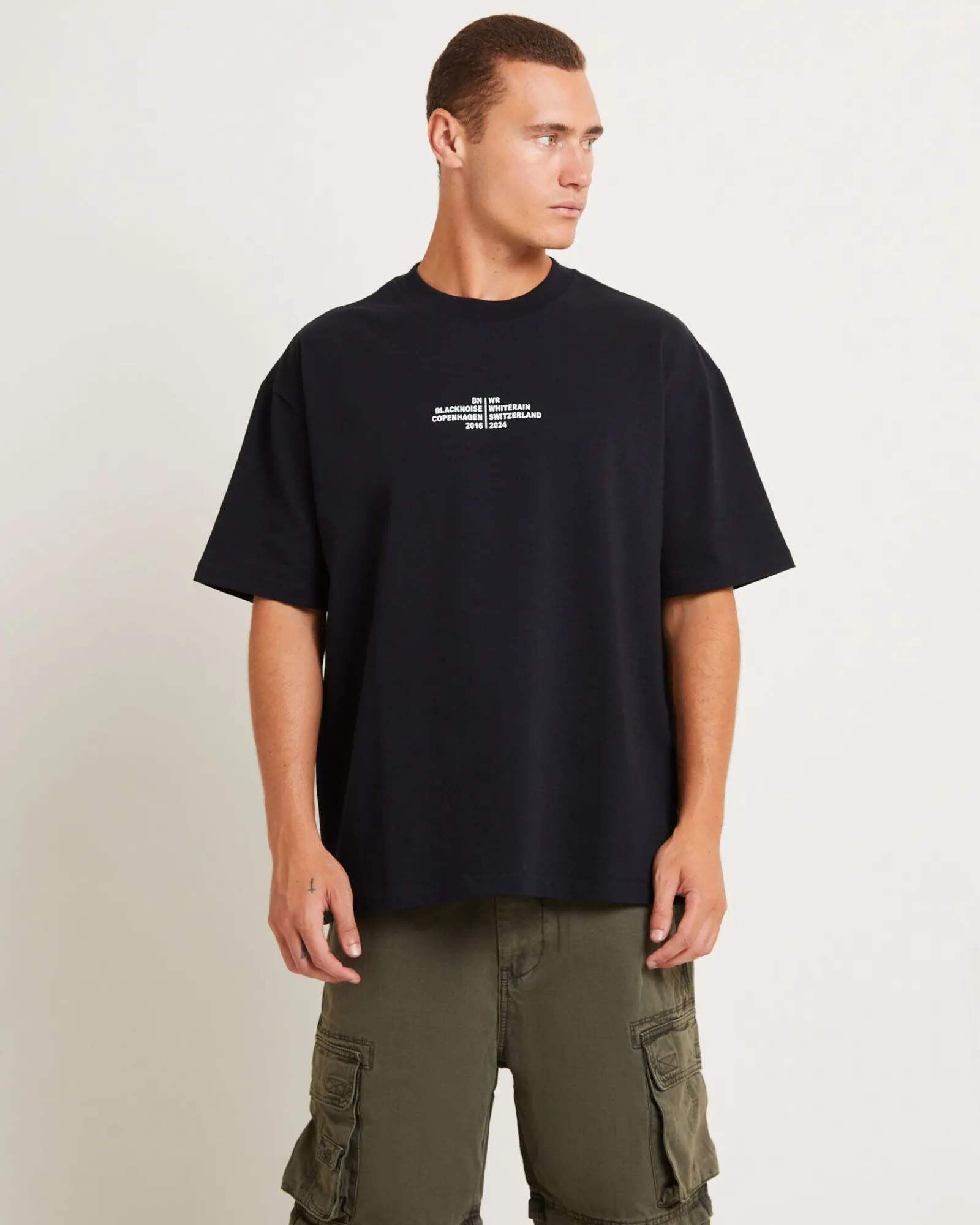 tour_short_sleeve_tshirt__1-1.webp Hot BLACK NOISE WHITE RAIN Tour Short Sleeve T-Shirt In White
