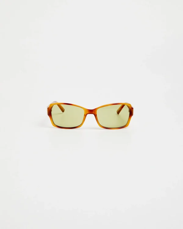 Sale LE SPECS Trance Vintage Sunglasses Tort/Moss