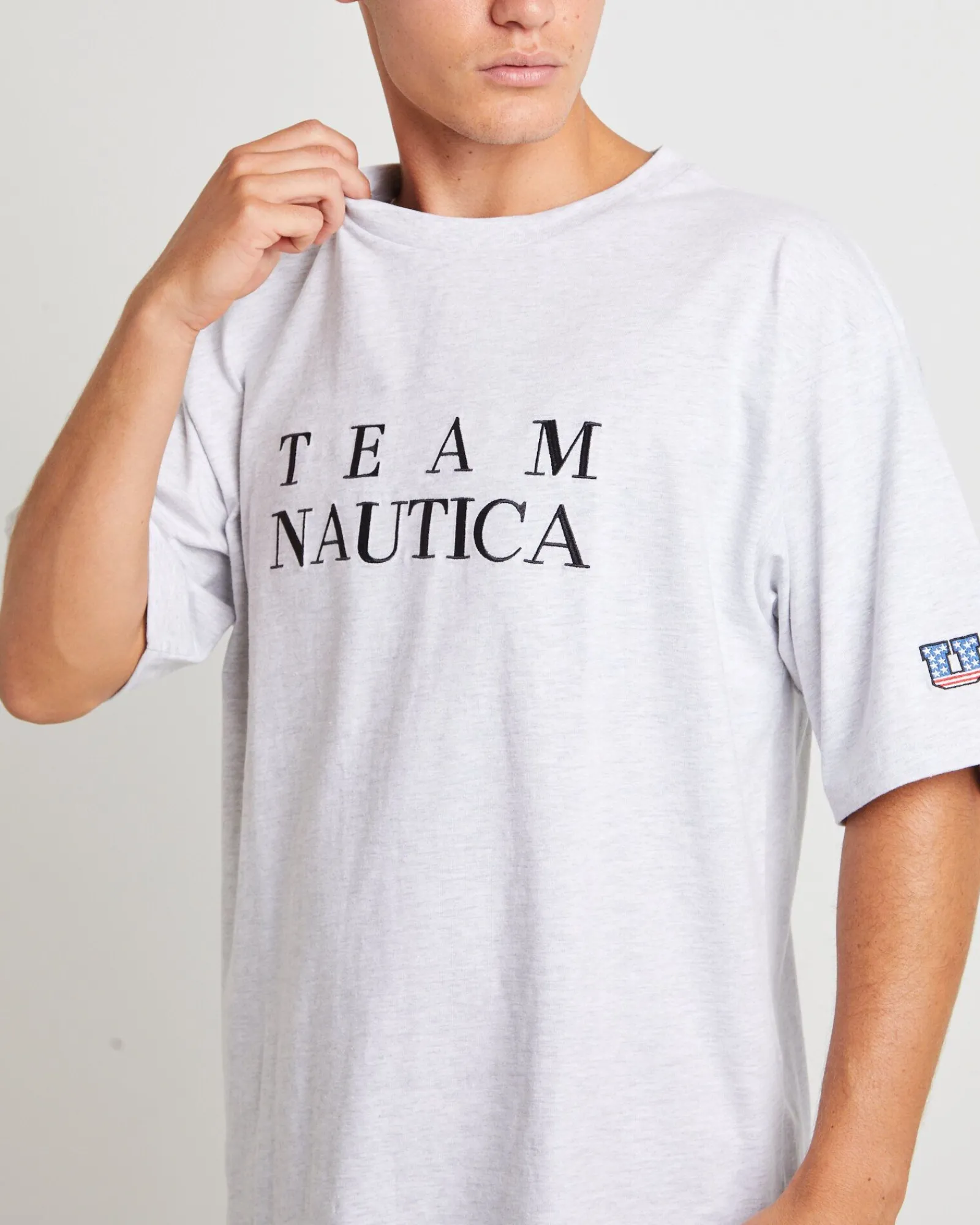 trela_short_sleeve_tshirt_4.webp Hot NAUTICA Trela Short Sleeve T-Shirt In Ice Marle Grey