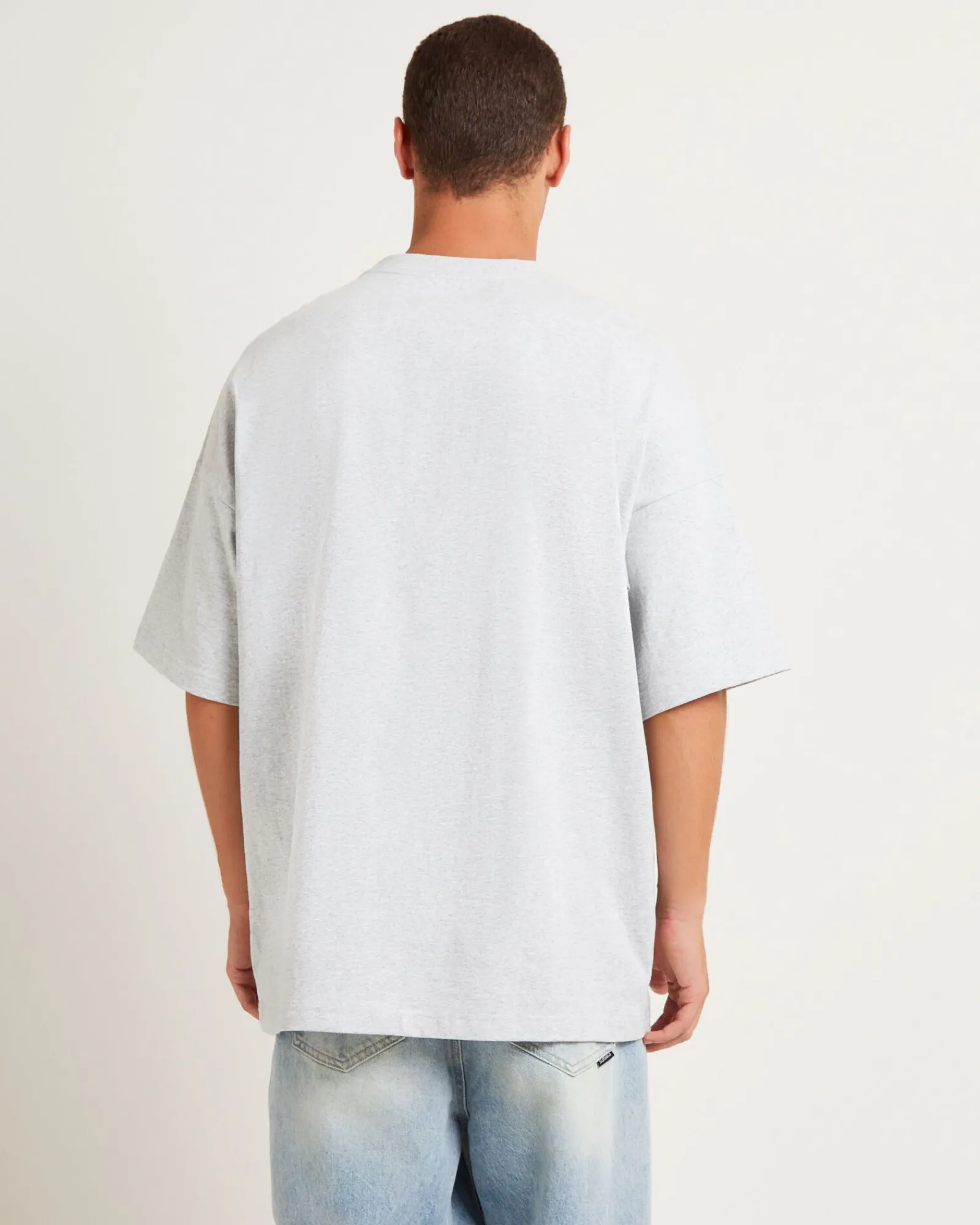 tri_logo_celtics_oversize_1.webp Cheap MITCHELL & NESS Tri Logo Celtics Oversized Short Sleeve T-Shirt In Vintage Grey Marle