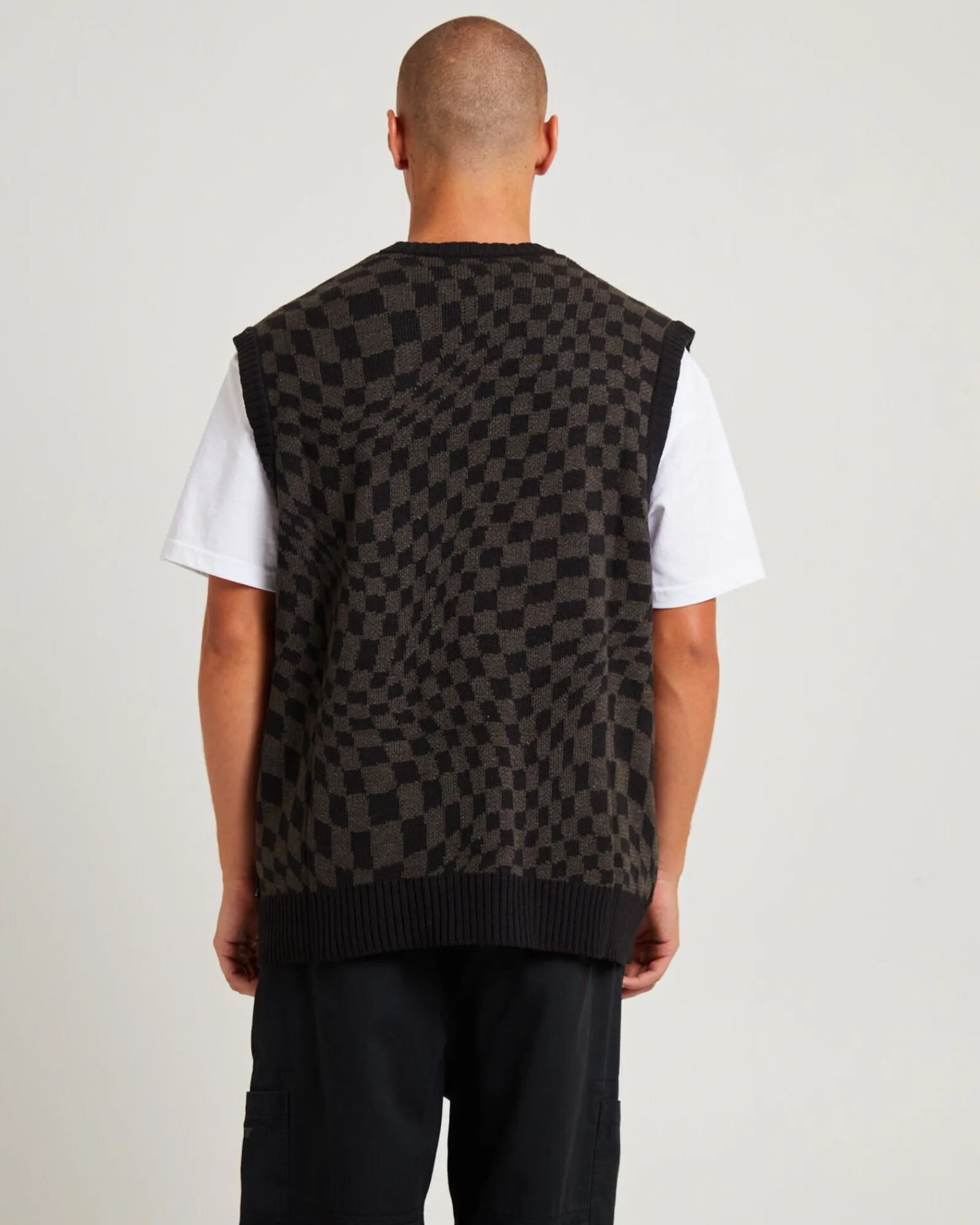 tripped_out_knitted_vest_1.webp Outlet INSIGHT Tripped Out Knitted Vest