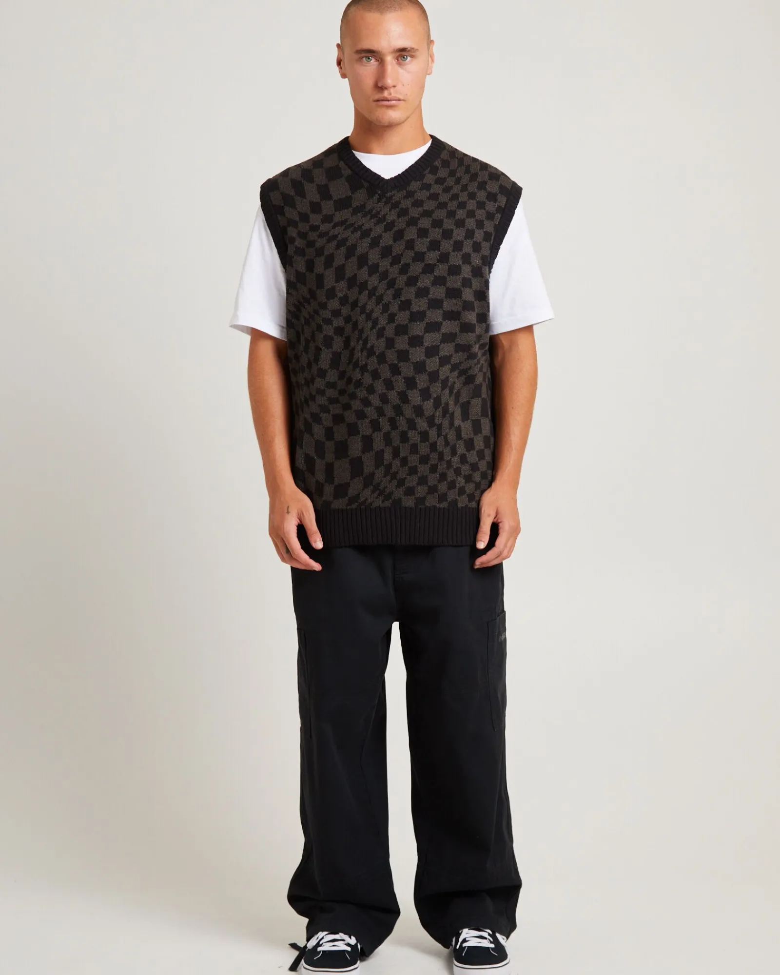 tripped_out_knitted_vest_2.webp Outlet INSIGHT Tripped Out Knitted Vest