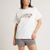 Cheap INSIGHT Tutti Frutti Boyfriend T-Shirt In Vintage White