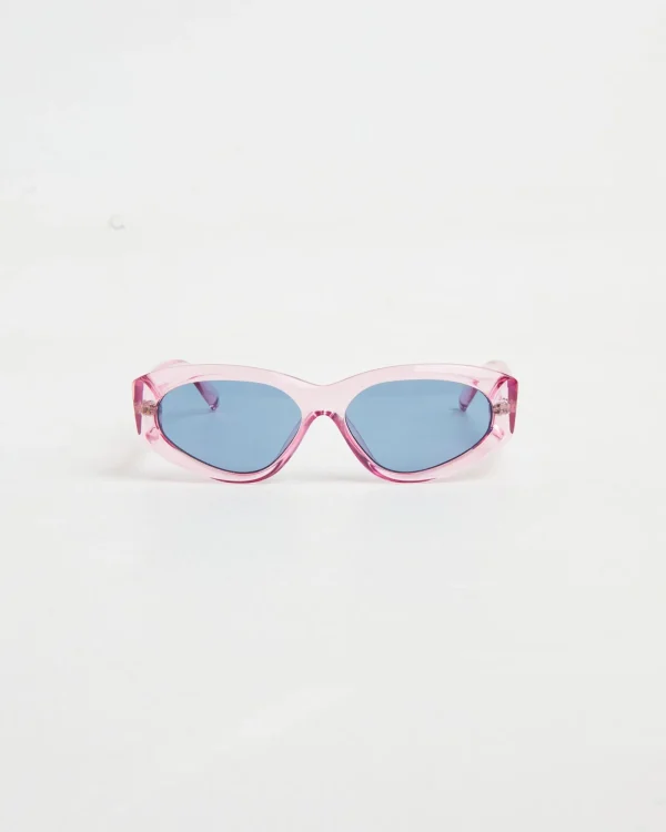 Online LE SPECS Under Wraps Sunglasses In Pink/Teal Mono