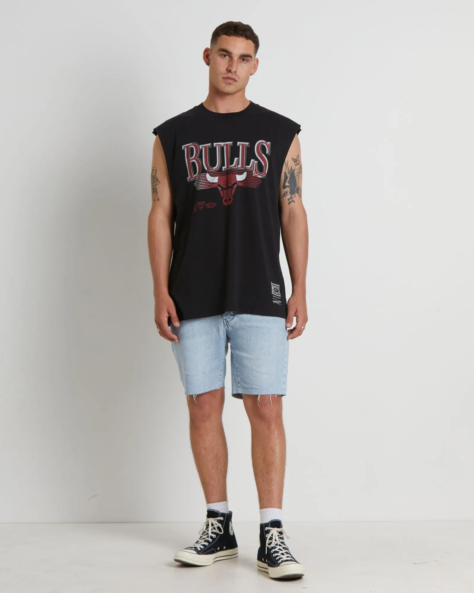 underscore_bulls_muscle_t_2.webp Outlet MITCHELL & NESS Underscore Bulls Muscle Tee In Faded Black