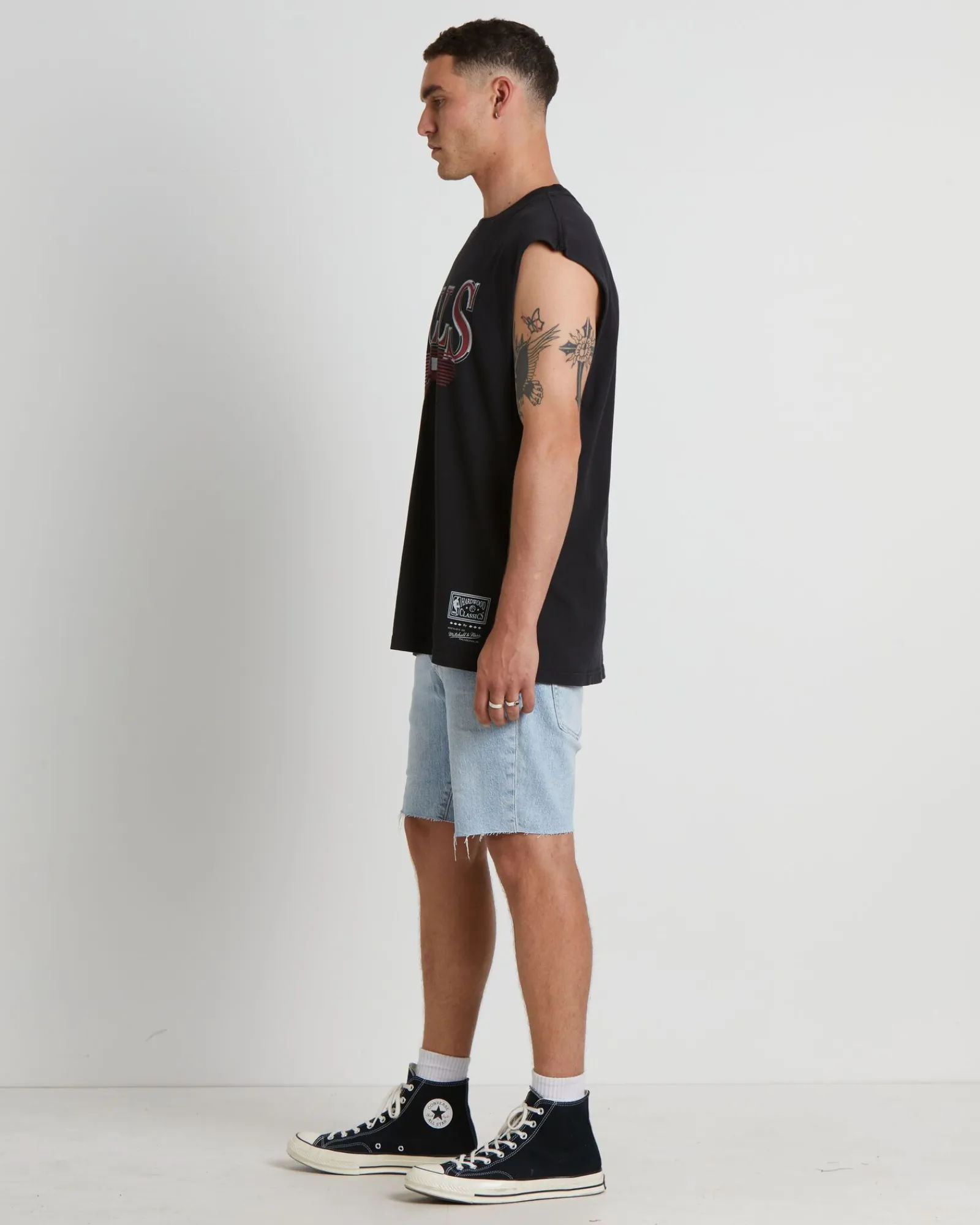 underscore_bulls_muscle_t_3.webp Outlet MITCHELL & NESS Underscore Bulls Muscle Tee In Faded Black