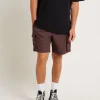 Outlet STANDARD JEAN CO Utility Shorts In Umber Brown