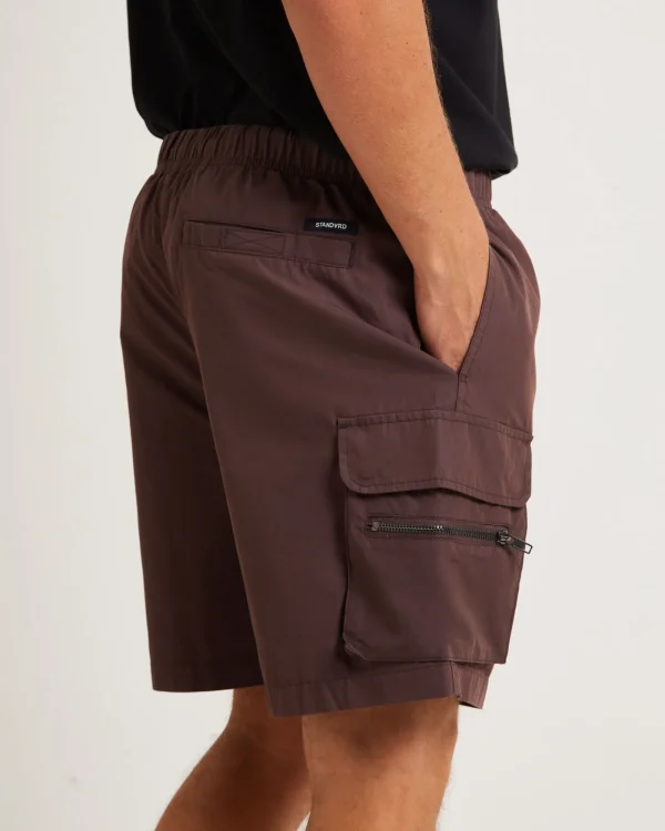 Outlet STANDARD JEAN CO Utility Shorts In Umber Brown