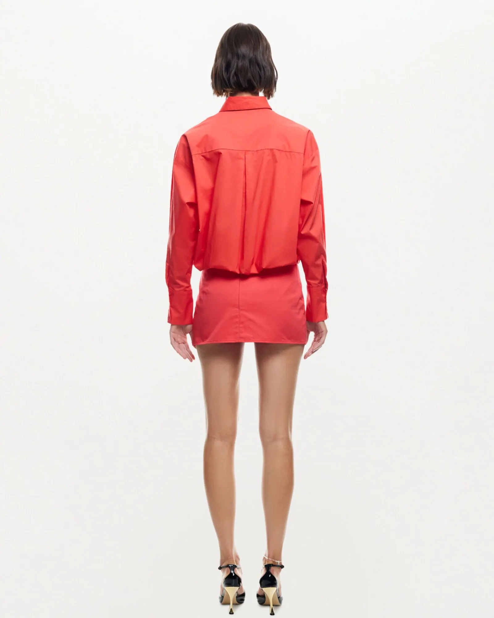 valentino_tie_long_sleeve_1.webp Flash Sale LIONESS Valentino Tie Long Sleeve Shirt Crimson Red