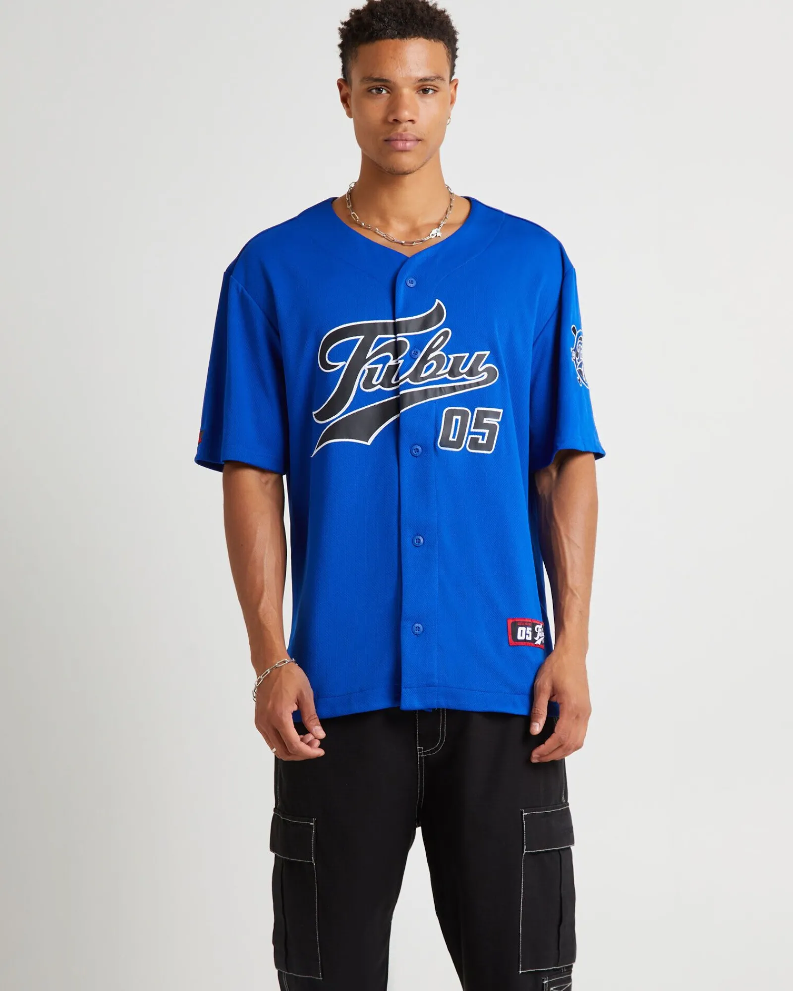 varsity_baseball_jersey_b_0.webp Discount FUBU Varsity Baseball Jersey Blue
