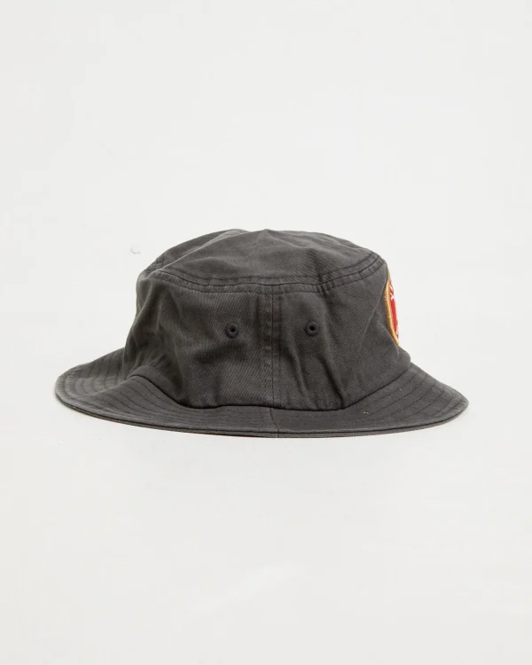Best AMERICAN NEEDLE Vb Cotton Twill Bucket Hat In Charcoal