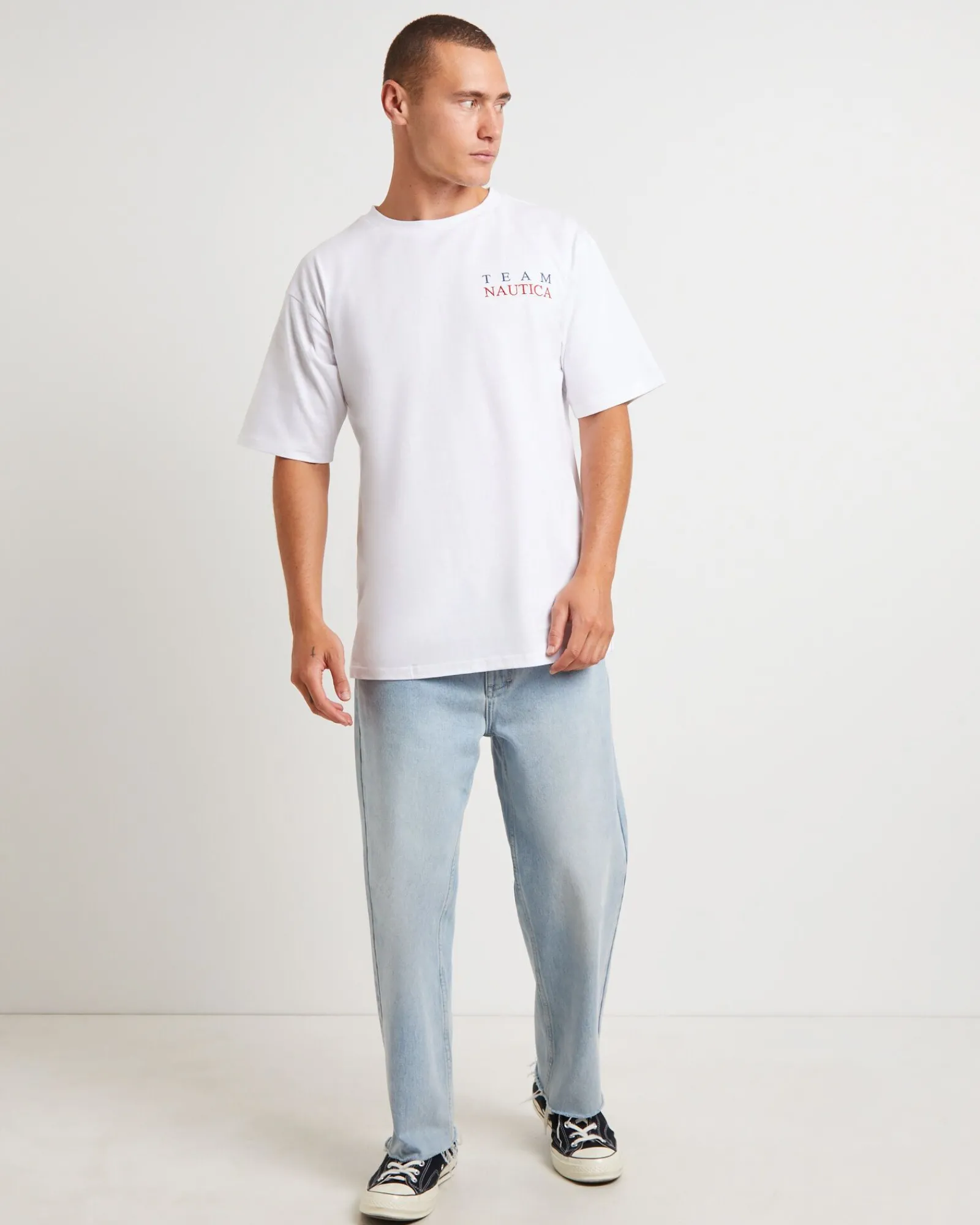 verstappen_short_sleeve_t_2.webp Best Sale NAUTICA Verstappen Short Sleeve T-Shirt In White