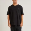 Discount CALVIN KLEIN Vertical Institutional Short Sleeve T-Shirt