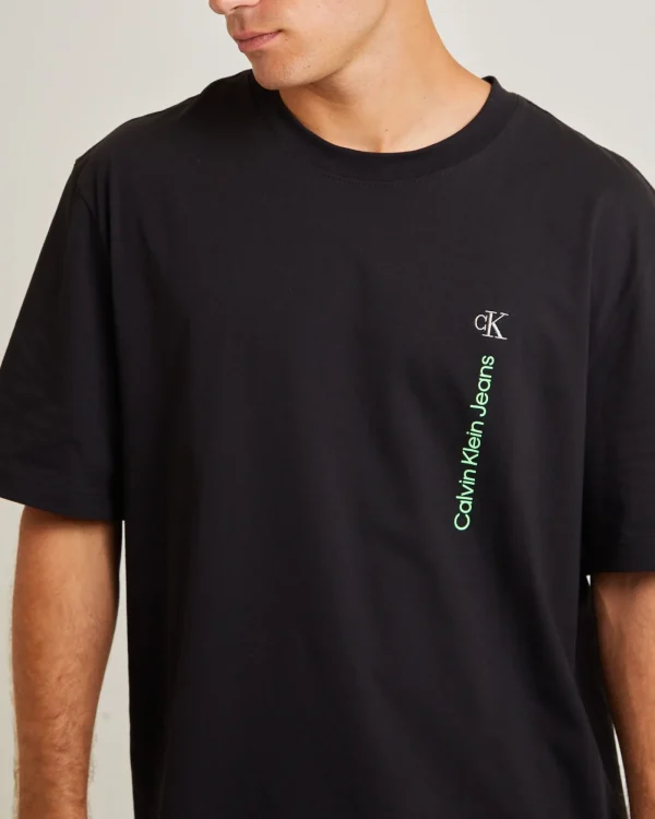 Discount CALVIN KLEIN Vertical Institutional Short Sleeve T-Shirt