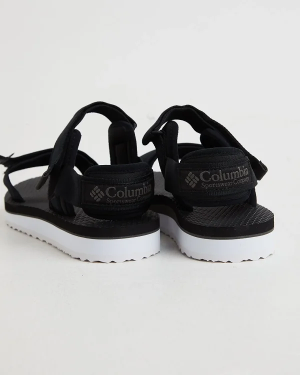 Store COLUMBIA Via Sandals In Black/White