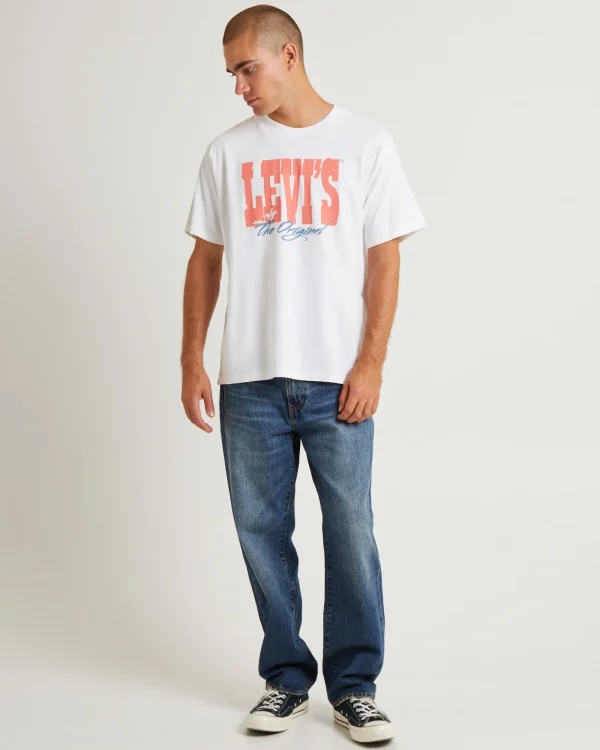 Outlet LEVIS Vintage Fit Graphic T-Shirt White