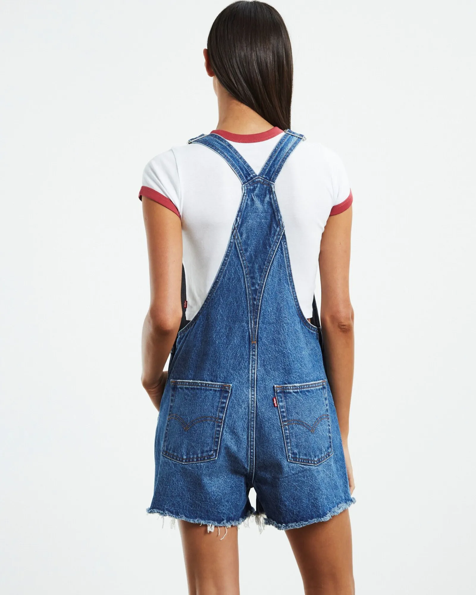 vintage_shortall_denim_ov_1.webp Shop LEVIS Vintage Shortall Denim Overalls Meadow Games Blue