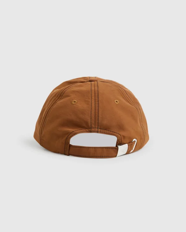 Online AFENDS Vinyl Recycled Six Panel Cap In Toffee