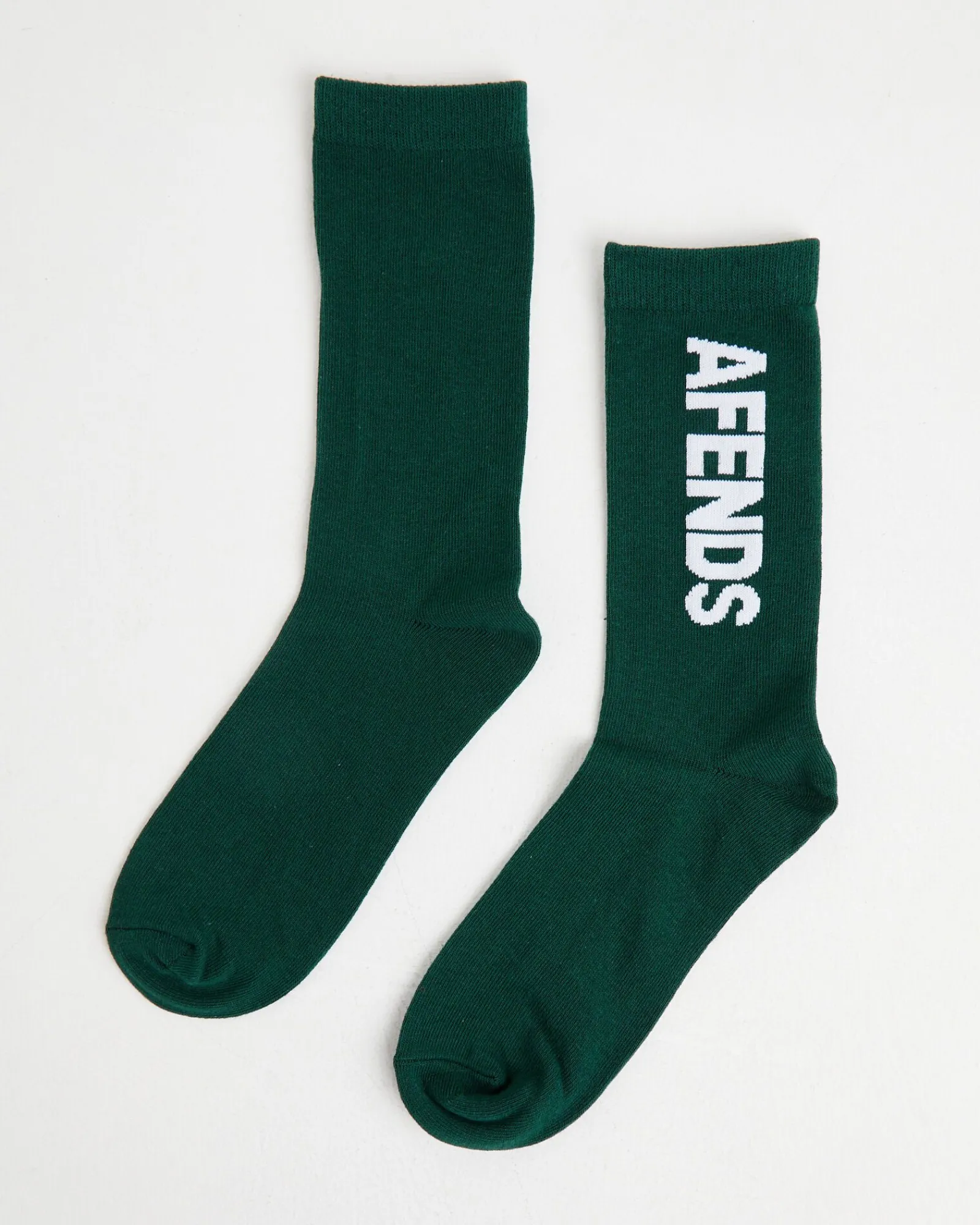vinyl_recycled_socks__pac_2.webp Hot AFENDS Vinyl Recycled Socks 2 Pack - Toffee/Emerald