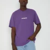 Discount AFENDS Vinyl Retro Fit Short Sleeve T-Shirt In Faded Purple