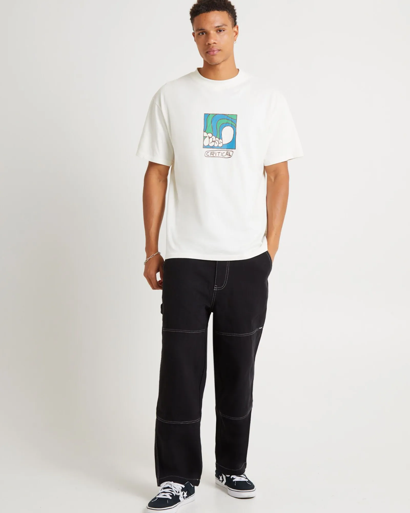 washroom_tee_vintage_whit_2.webp Best THE CRITICAL SLIDE SOCIETY Washroom Tee Vintage White