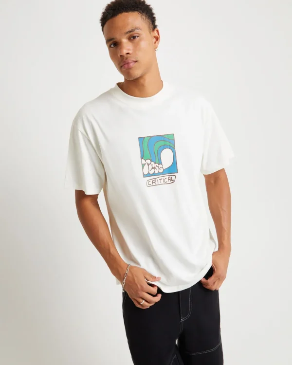 Best THE CRITICAL SLIDE SOCIETY Washroom Tee Vintage White