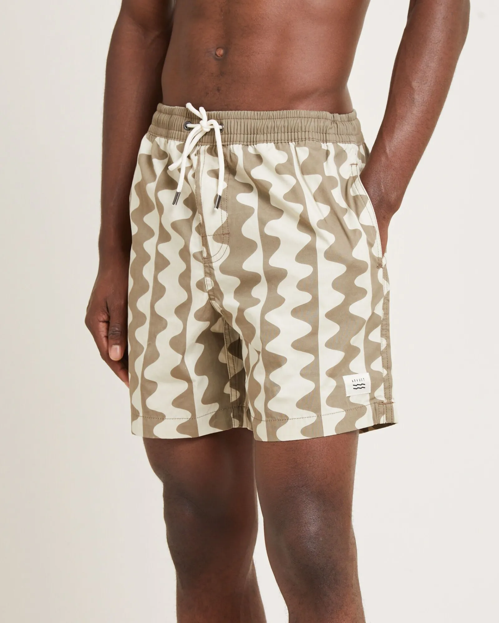 wave__volley_boardshorts__4.webp Discount ARVUST Wave 16" Volley Boardshorts Brown