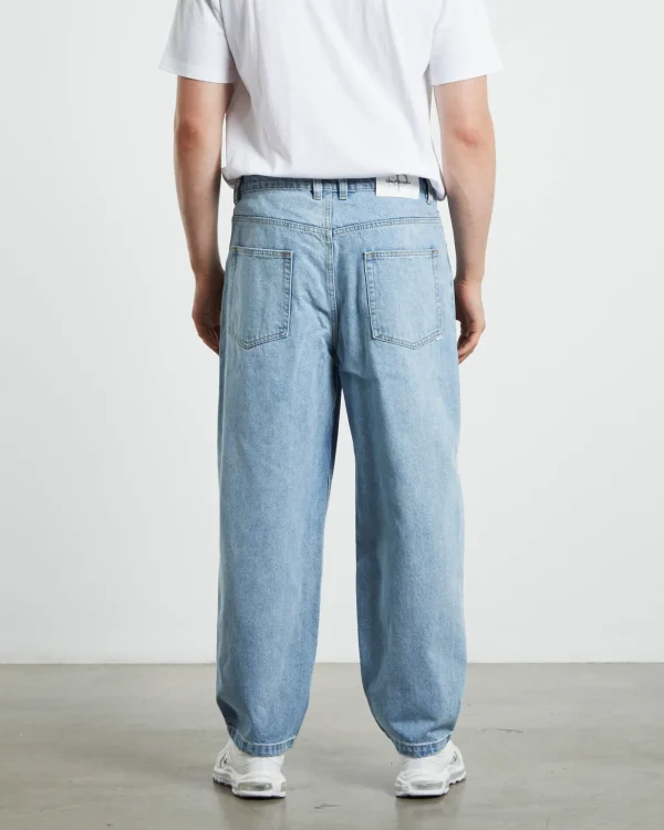 Shop SPENCER PROJECT Wide Boy Jeans 90'S Light Blue