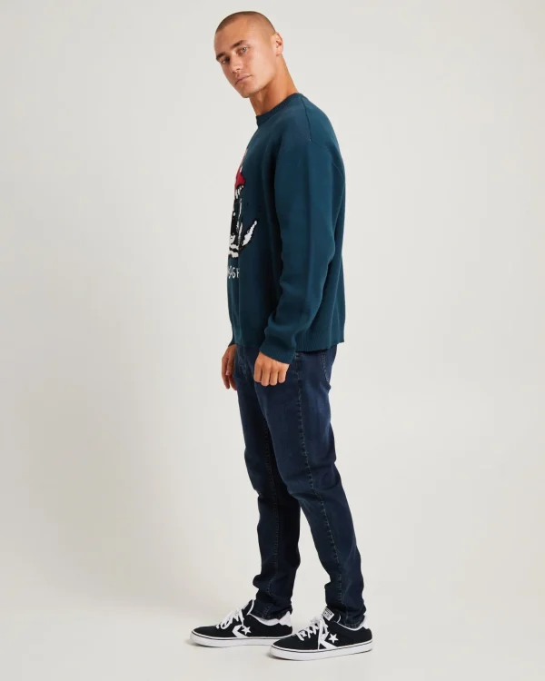 Fashion INSIGHT Wired Intarsia Knit Jumper