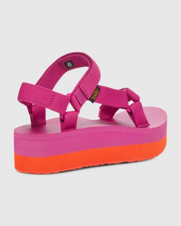 Store TEVA Women'S Flatform Universal Sandals In Rose/Violet/Orange