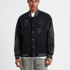 Clearance SPENCER PROJECT World Series Letterman Jacket Black